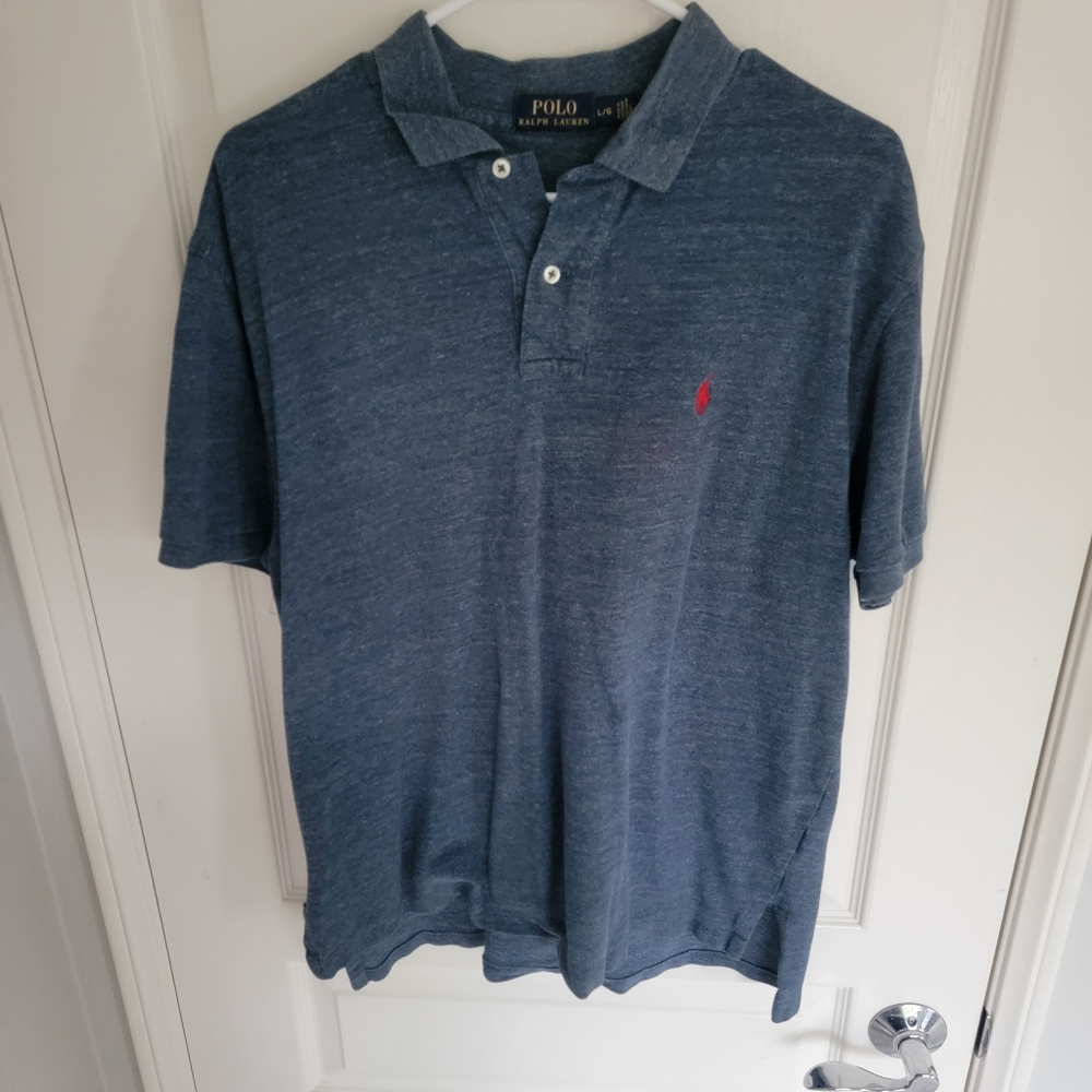 Blue Large Polo Ralph Lauren Polo Shirt